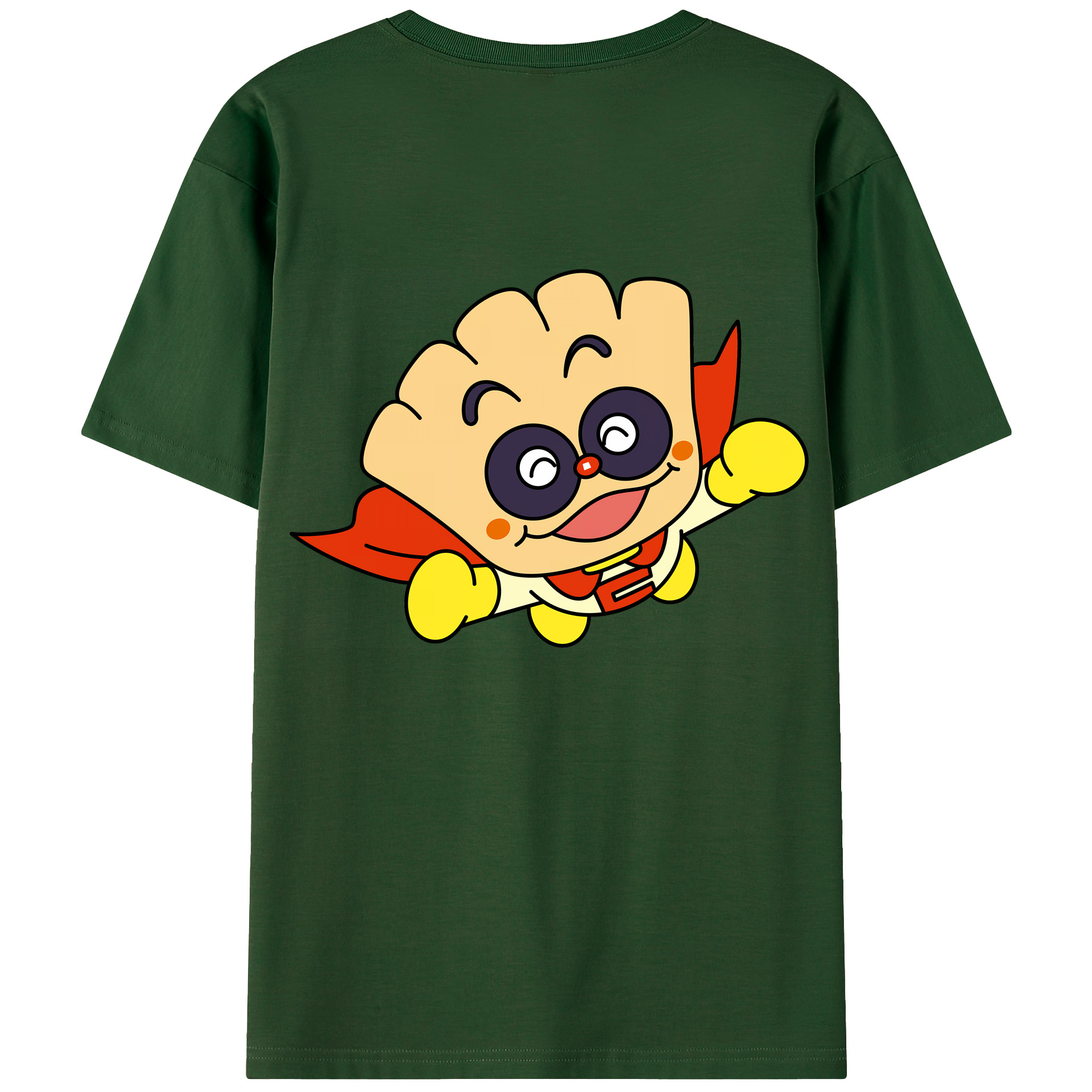 （画像用） アンパンマン Anpanman 綿100％半袖Tシャツ（背面プリント）